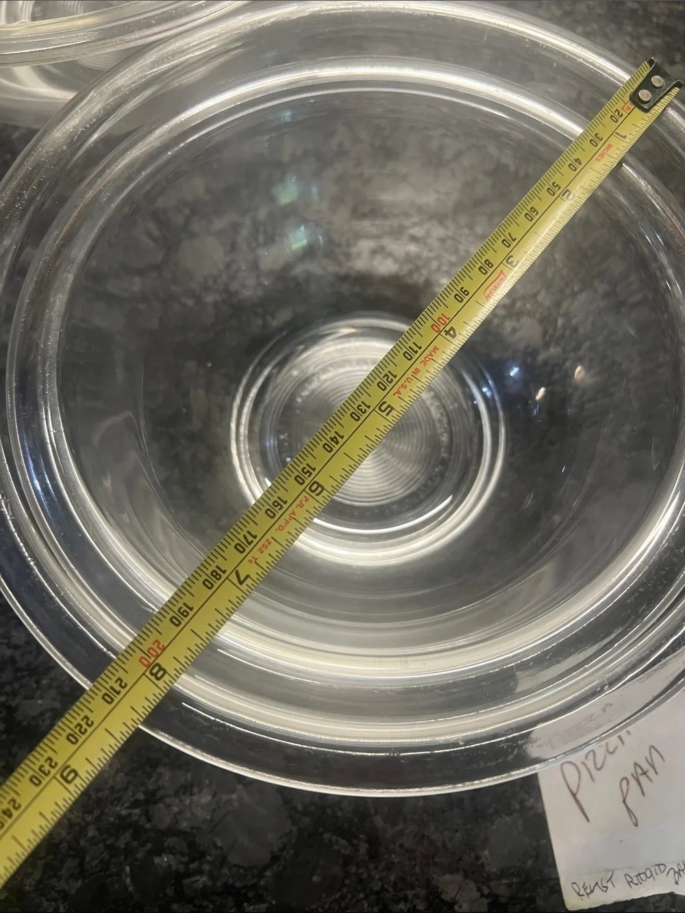 Pyrex Clear Glass Nesting Bowls - Transparent Set. Great condition